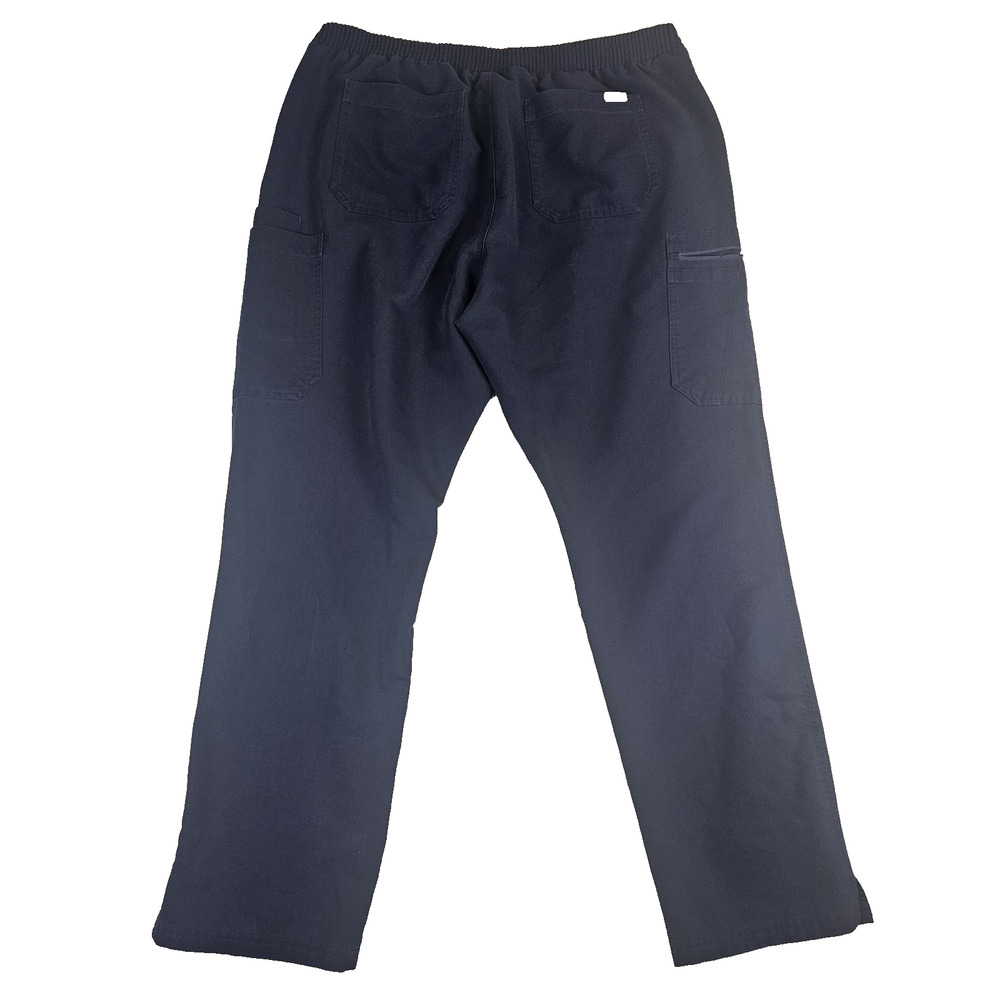 FIGS Yola Skinny Scrub Pants Womens XL Navy Medical Dental Vet Uniform Bottoms99 - Picture 2 of 8